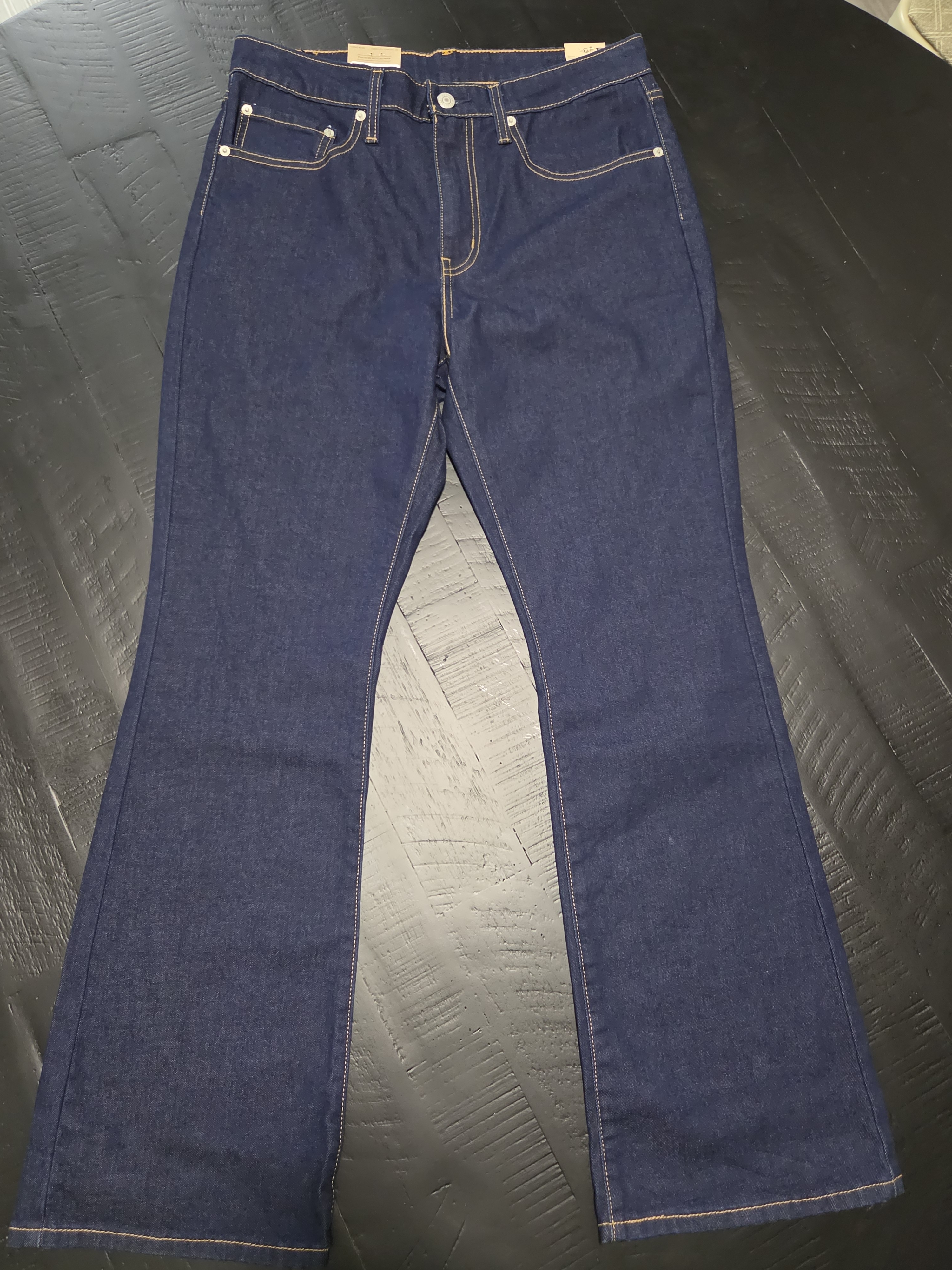 Levis Dark Indigo HighRise Bootcut Jeans